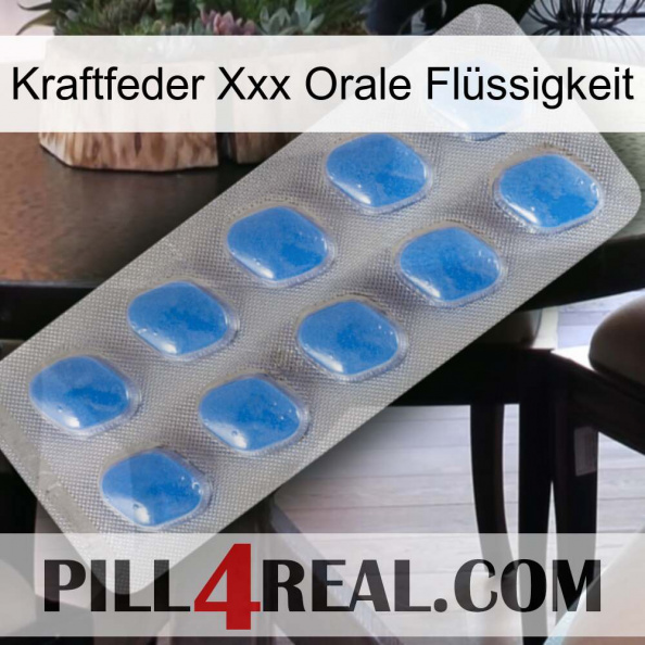 Kraftfeder Xxx Orale Flüssigkeit 22